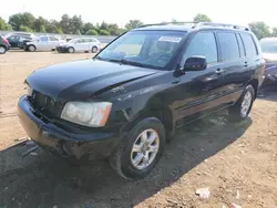 Salvage cars for sale at Elgin, IL auction: 2003 Toyota Highlander Limited