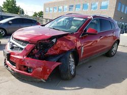 Salvage cars for sale from Copart Littleton, CO: 2012 Cadillac SRX Luxury Collection