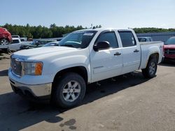 Salvage trucks for sale at Windham, ME auction: 2012 GMC Sierra K1500 SLE