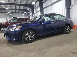 Honda salvage cars for sale: 2016 Honda Accord LX