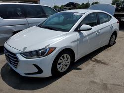 Salvage cars for sale from Copart Fort Wayne, IN: 2017 Hyundai Elantra SE