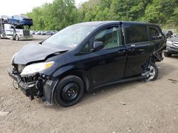 Salvage cars for sale from Copart Marlboro, NY: 2020 Toyota Sienna L