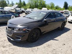 Salvage cars for sale from Copart Portland, OR: 2018 Chevrolet Malibu LT