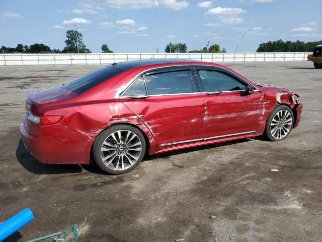 2017 Lincoln Continental Select