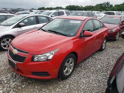 Chevrolet salvage cars for sale: 2014 Chevrolet Cruze LT