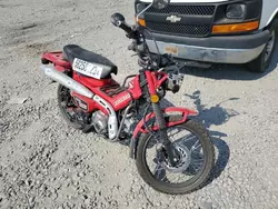 Salvage cars for sale from Copart Memphis, TN: 2021 Honda CT125 A