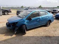 Salvage cars for sale at Houston, TX auction: 2021 Mitsubishi Mirage G4 ES