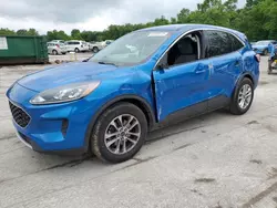 Salvage cars for sale at Ellwood City, PA auction: 2021 Ford Escape SE