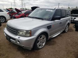 Salvage cars for sale from Copart Dyer, IN: 2006 Land Rover Range Rover Sport HSE