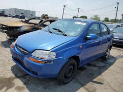 Salvage cars for sale at Chicago Heights, IL auction: 2004 Chevrolet Aveo LS