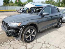 Salvage cars for sale from Copart Wichita, KS: 2022 Audi Q5 Premium Plus 45