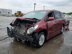 Salvage cars for sale from Copart Chicago Heights, IL: 2011 Toyota Sienna XLE