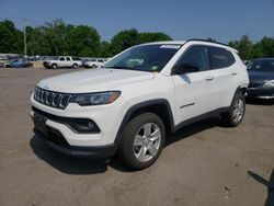 Salvage cars for sale at Marlboro, NY auction: 2022 Jeep Compass Latitude