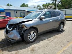 Salvage cars for sale from Copart Wichita, KS: 2015 Nissan Rogue S