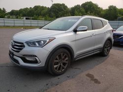 Salvage cars for sale from Copart Assonet, MA: 2017 Hyundai Santa FE Sport