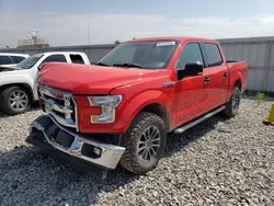 Salvage cars for sale from Copart Kansas City, KS: 2017 Ford F150 Supercrew