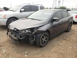 Salvage cars for sale at Dyer, IN auction: 2018 Ford Focus SEL