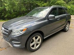Salvage cars for sale from Copart New Britain, CT: 2016 Mercedes-Benz GLE 350 4matic