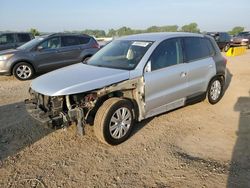 Salvage cars for sale from Copart Kansas City, KS: 2012 Volkswagen Tiguan S