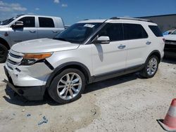 Salvage cars for sale from Copart Apopka, FL: 2015 Ford Explorer Limited