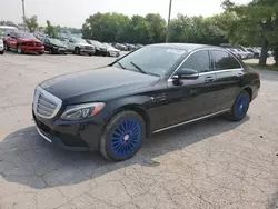 Salvage cars for sale at Lexington, KY auction: 2015 Mercedes-Benz C 300 4matic