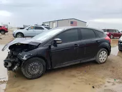 Salvage cars for sale at Amarillo, TX auction: 2012 Ford Focus SE