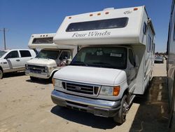 Salvage trucks for sale at Sun Valley, CA auction: 2007 Four Winds 2007 Ford Econoline E450 Super Duty Cutaway Van