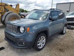 Salvage cars for sale from Copart Apopka, FL: 2018 Jeep Renegade Latitude