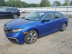 Honda salvage cars for sale: 2020 Honda Civic LX