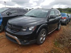 Salvage cars for sale from Copart Austell, GA: 2017 Dodge Journey Crossroad