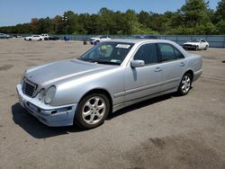 Salvage cars for sale at Brookhaven, NY auction: 2002 Mercedes-Benz E 320