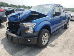Salvage trucks for sale at Cahokia Heights, IL auction: 2015 Ford F150 Super Cab
