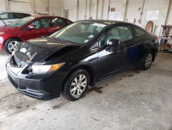 Salvage cars for sale from Copart Madisonville, TN: 2012 Honda Civic LX