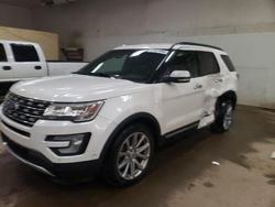 Salvage cars for sale from Copart Davison, MI: 2016 Ford Explorer Limited