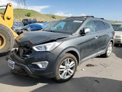 Salvage cars for sale at Littleton, CO auction: 2013 Hyundai Santa FE GLS