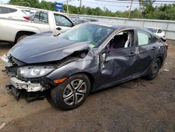 Salvage cars for sale from Copart Hillsborough, NJ: 2016 Honda Civic LX