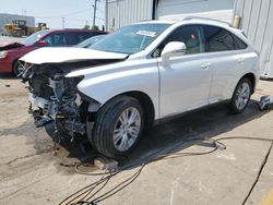 Salvage cars for sale from Copart Chicago Heights, IL: 2010 Lexus RX 450