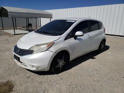 Salvage cars for sale from Copart Adelanto, CA: 2014 Nissan Versa Note S