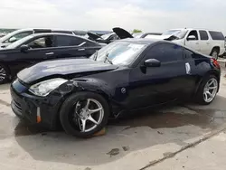 Salvage cars for sale at Grand Prairie, TX auction: 2008 Nissan 350Z Coupe