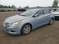 Salvage cars for sale from Copart Columbia Station, OH: 2011 Hyundai Sonata GLS