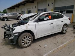 Salvage cars for sale at Dyer, IN auction: 2019 Nissan Sentra S