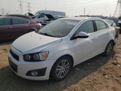 Chevrolet salvage cars for sale: 2012 Chevrolet Sonic LT