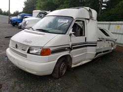 Volkswagen Eurovan salvage cars for sale: 1999 Volkswagen Eurovan