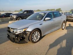 KIA Optima salvage cars for sale: 2016 KIA Optima LX