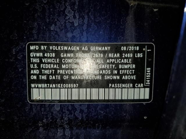 2019 Volkswagen Arteon SE