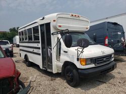 Salvage cars for sale from Copart Columbus, OH: 2004 Ford Econoline E450 Super Duty Cutaway Van
