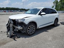 Salvage cars for sale from Copart Dunn, NC: 2017 Audi Q7 Prestige