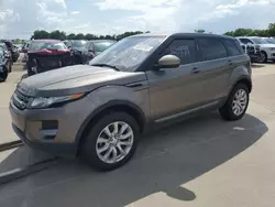 Salvage cars for sale at Wilmer, TX auction: 2015 Land Rover Range Rover Evoque Pure