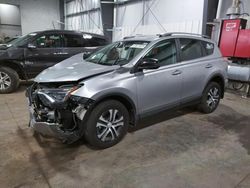 Salvage cars for sale at Ham Lake, MN auction: 2017 Toyota Rav4 LE