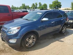 Vehiculos salvage en venta de Copart Bridgeton, MO: 2016 Chevrolet Equinox LTZ